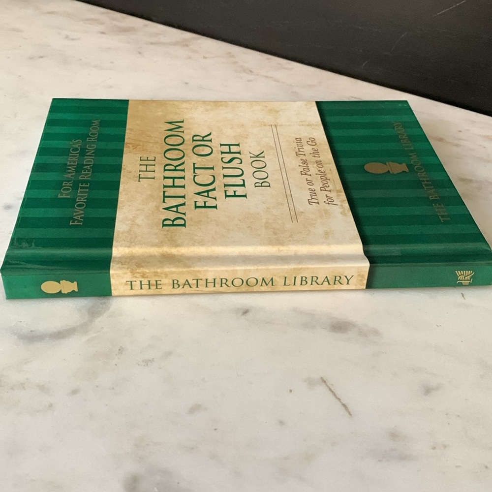 The Bathroom Fact of Flushing Hardcover Book - Picture 7 of 8